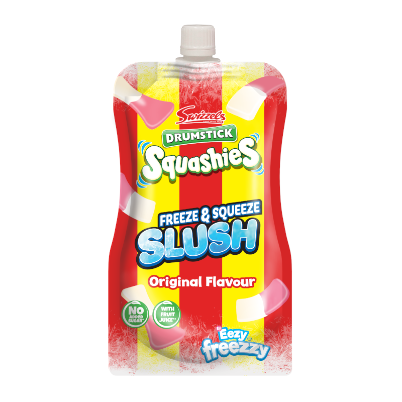 swizzels Original Raspberry slush pouches 250g