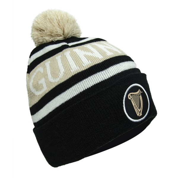 GUINNESS – BLACK & WHITE BEANIE