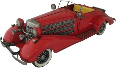 METAL ART Red Open Top Car