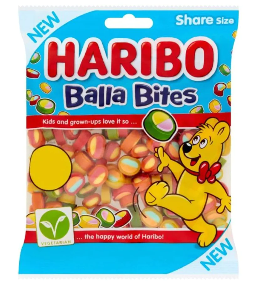 Haribo Balla Bites 140g