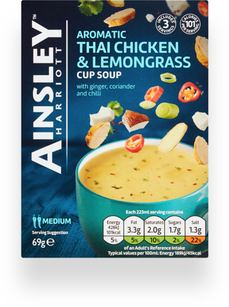 Ainsley Harriot Thai Chicken & Lemongrass Cup Soup