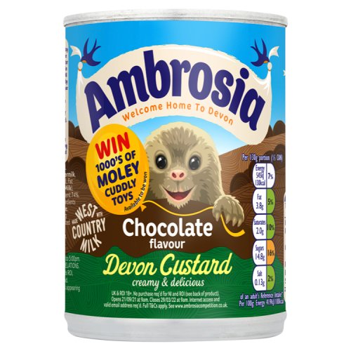 Ambrosia Chocolate Devon Custard 400g