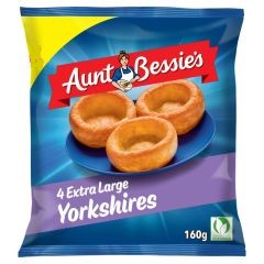 Aunt Bessie 4 x Extra Large Yorkshire Puddings