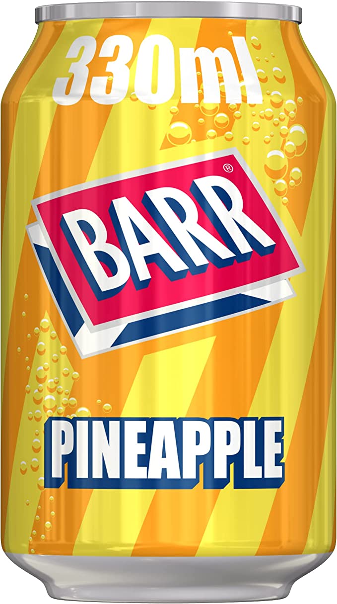 Barrs Pineapple 330ml