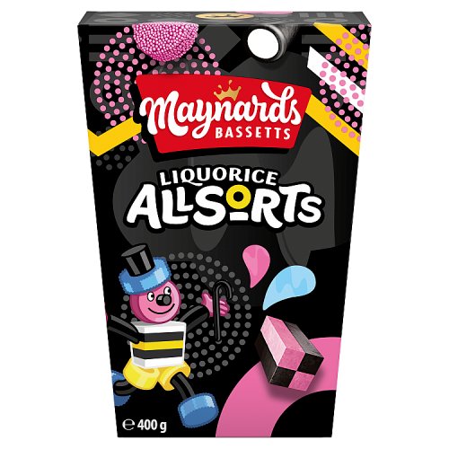 Maynards Bassetts Liquorice Allsorts Carton 350g coming soon
