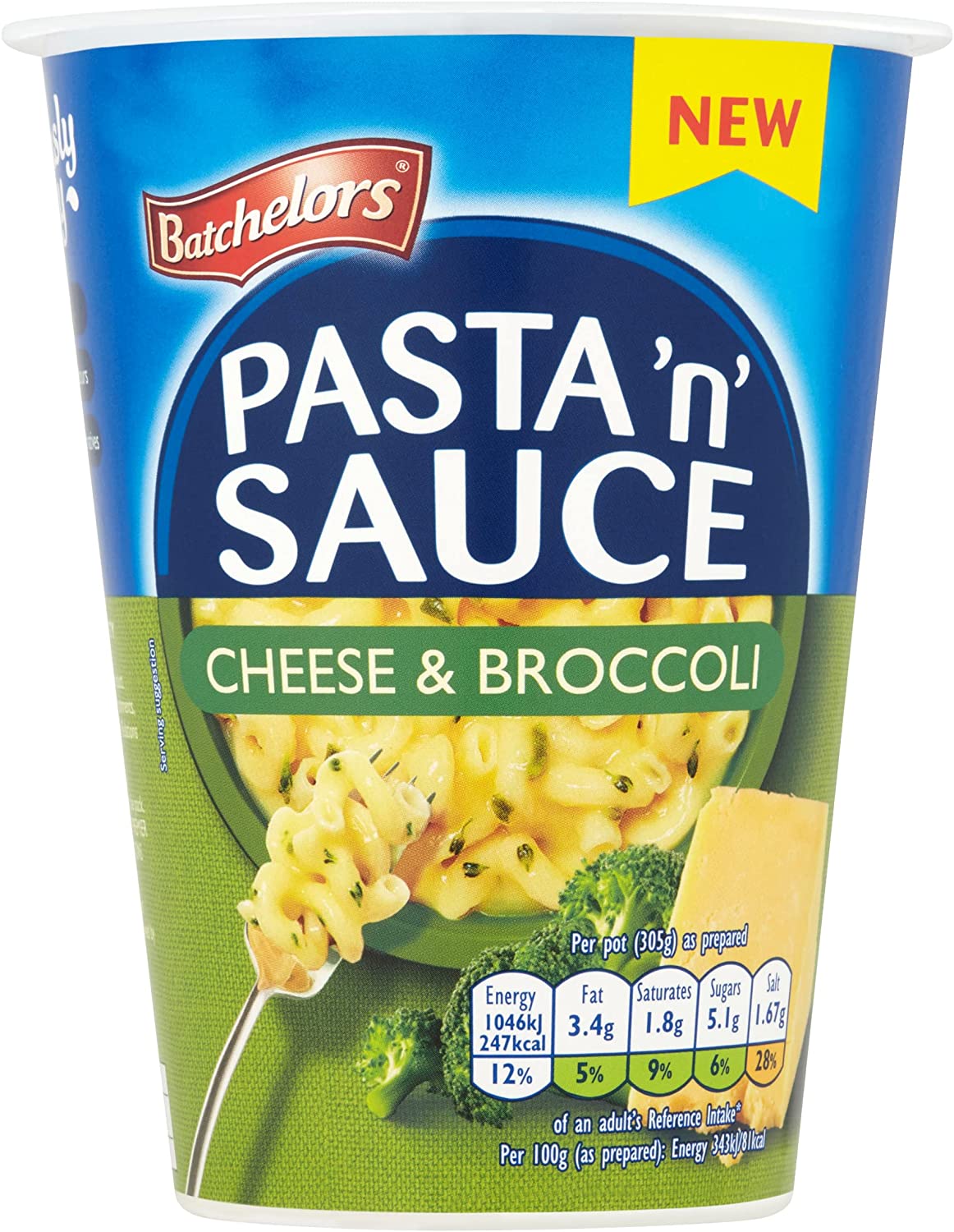 Batchelors Cheese & Broccoli Pasta n Sauce Pot 65g