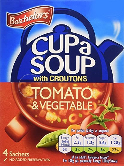 Batchelors Cup a Soup Tomato & Vegetable 93g