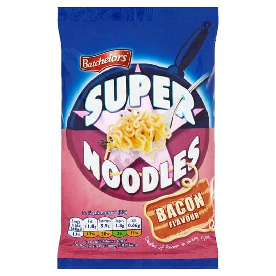 Batchelors Super Noodles Bacon 90g
