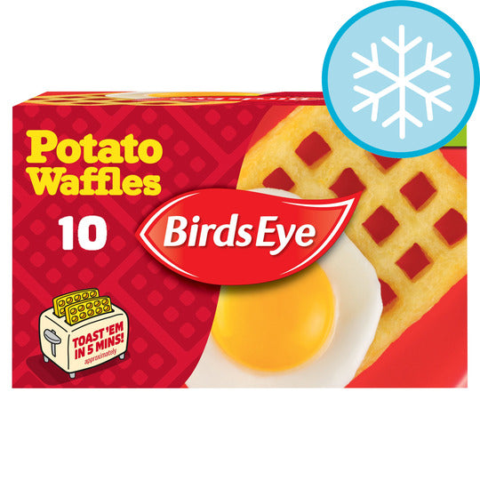 Birds Eye 10 Potato Waffles 567g