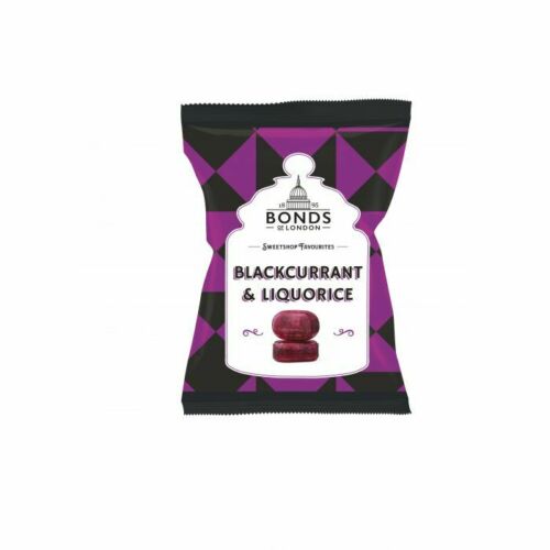Bonds Blackcurrant & Liquorice Bags 120g