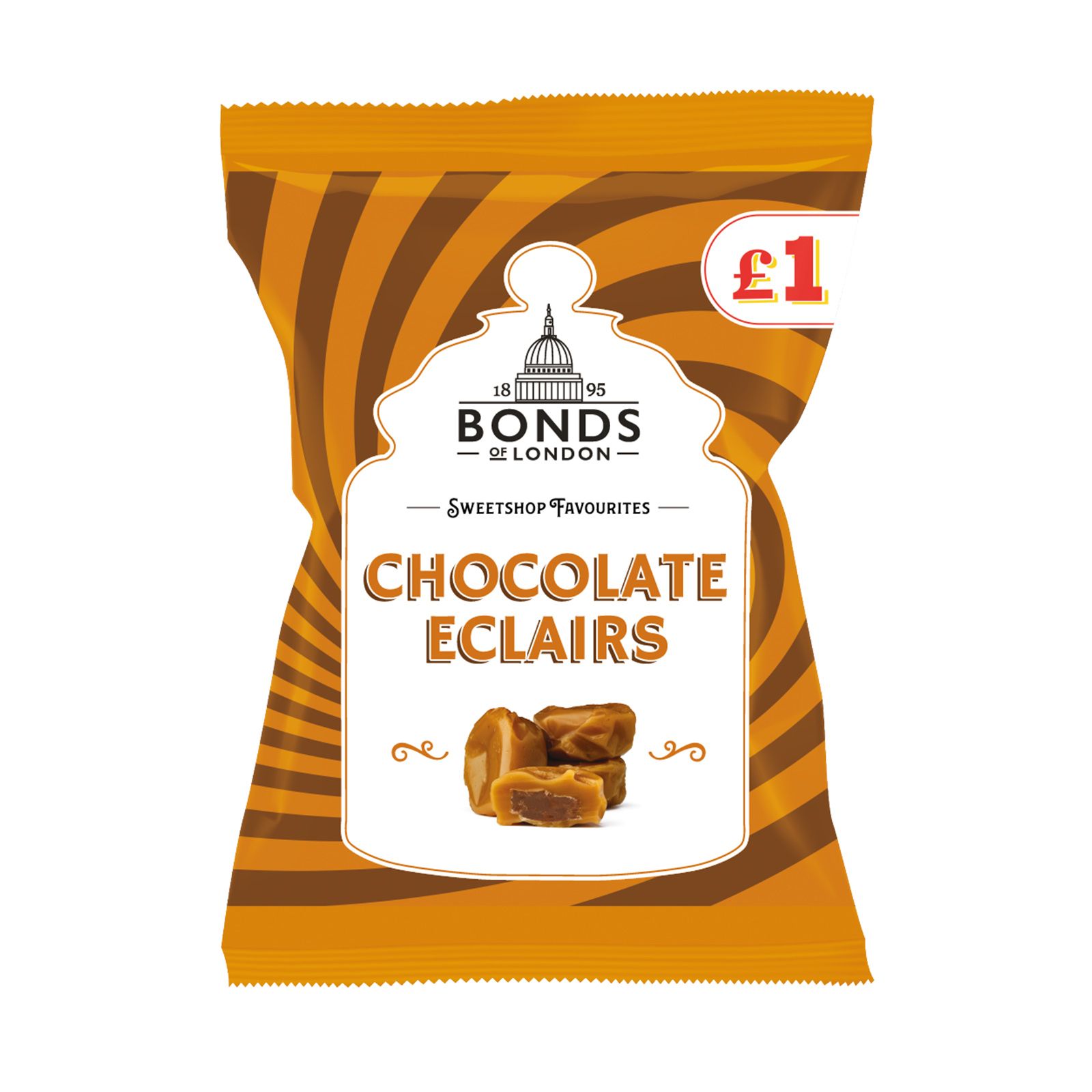 Bonds Chocolate Eclairs Bags 120g