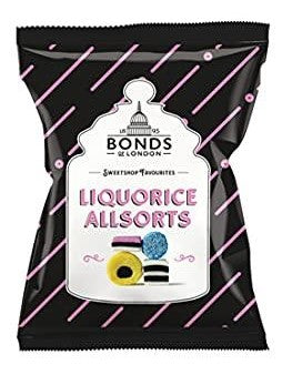 Bonds Liquorice Allsorts Bags 130g low date clearance