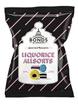 Bonds Liquorice Allsorts Bags 120g