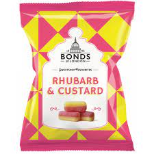 Bonds Rhubarb & Custard Bags 130g