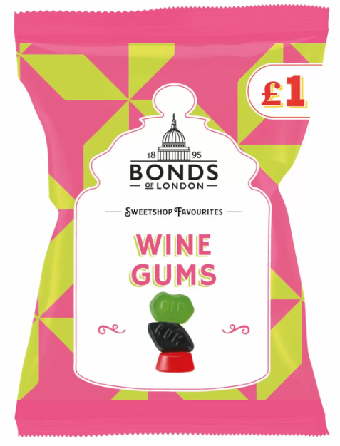 Bonds Wine Gums 120g clearance low date October 2025