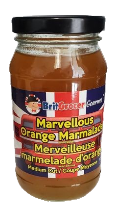BritGrocer Marvellous Medium Cut Marmalade 309ml