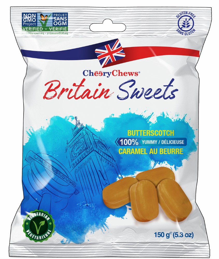 Britain Sweets Butterscotch 150g low date