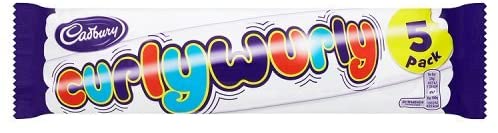 CADBURY CURLY WURLY 5 PACK 104g