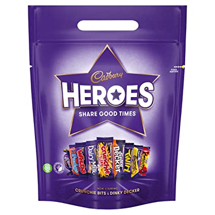CADBURY HEROES POUCH 270g Coming soon