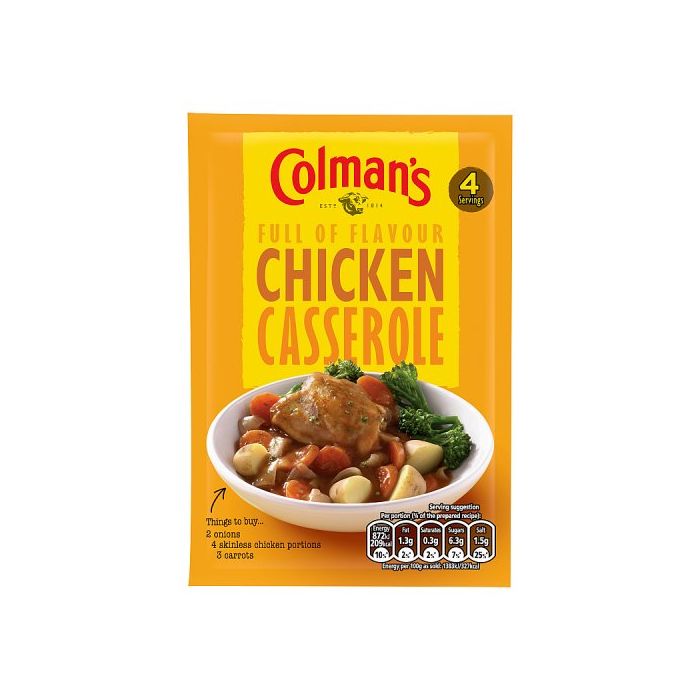 COLMAN'S CHICKEN CASSEROLE 40g