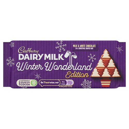 Cadbury Dairy Milk Winter Wonderland Bar 100g