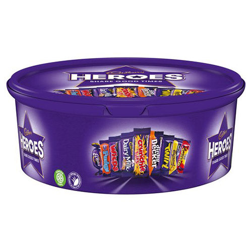 Cadbury Heroes Tub 550g coming soon