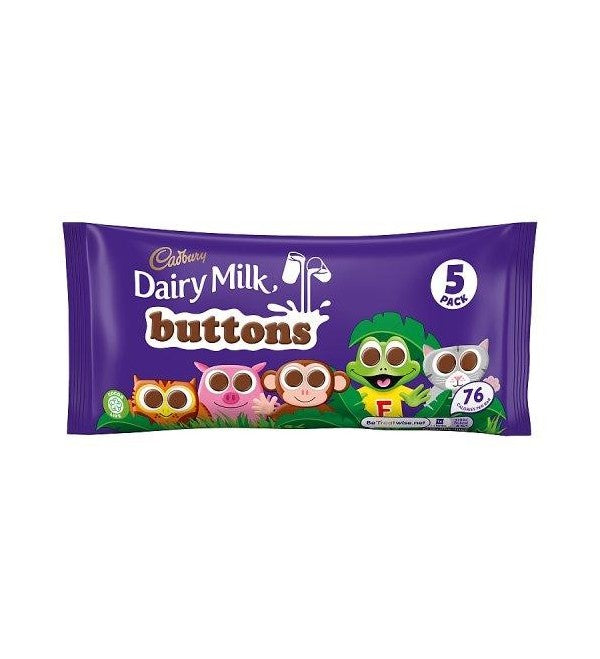 Cadburys Buttons 5 Pack 70g