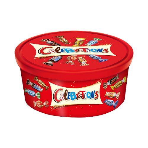 Celebrations bigger Tub 600g coming soon