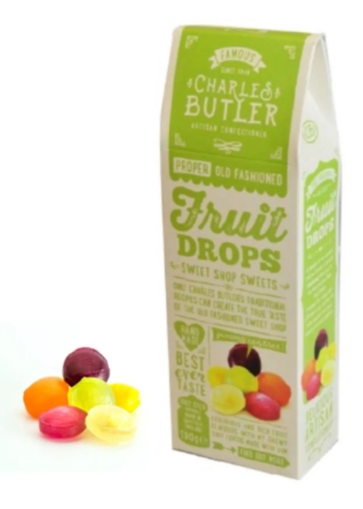Charles Butler Fruit Drops 190g