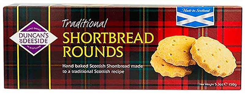 Duncans Shortbread - Traditional Rounds 150g