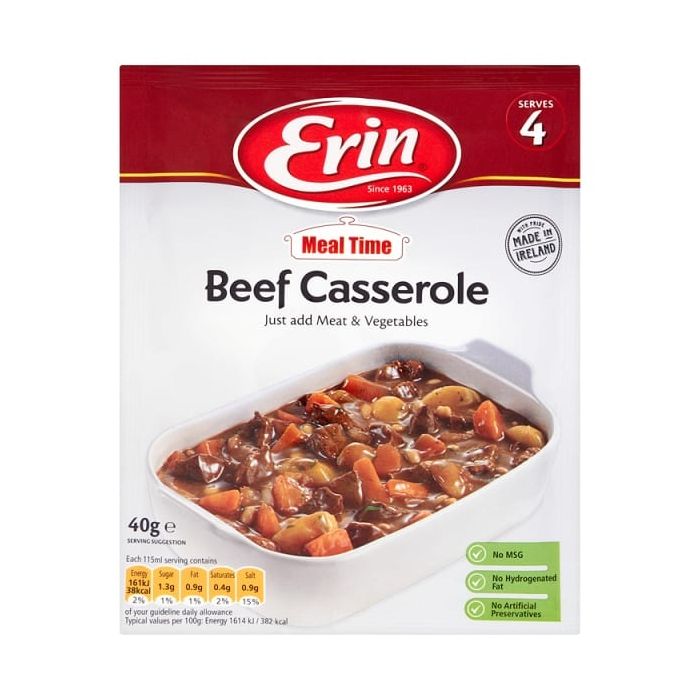 ERIN BEEF CASSEROLE 40g