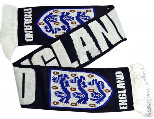 England FA Knitted Scarf – White