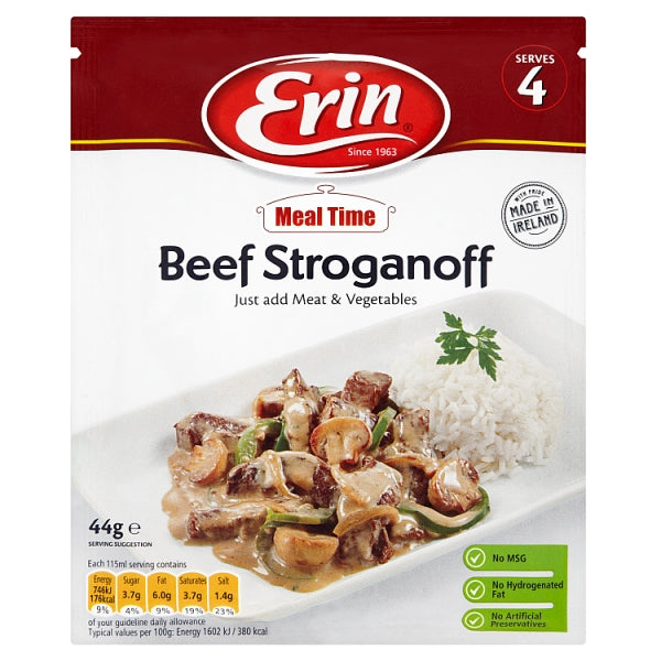 Erin Beef Stroganoff 44g