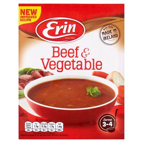 Erin Beef & Vegetable Soup 68g
