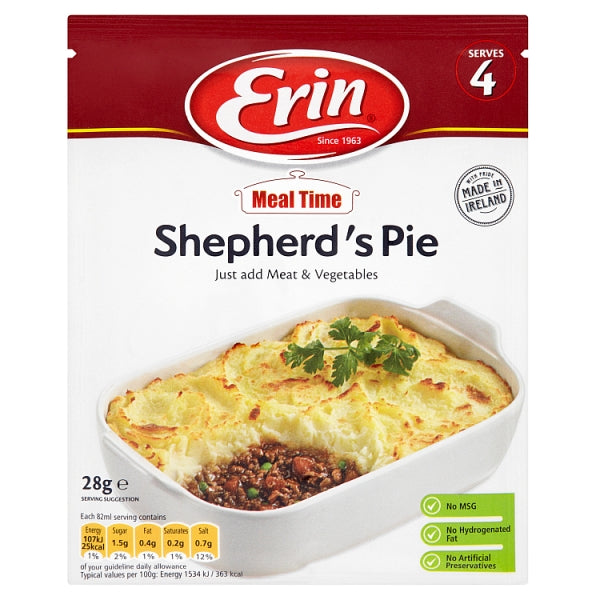 Erin Shepherds Pie 28g