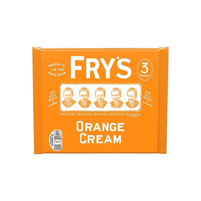 FRY'S ORANGE CREAM 3 PACK