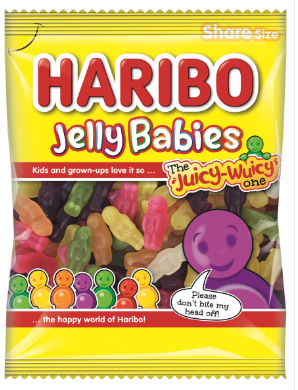 HARIBO JELLY BABIES 160g