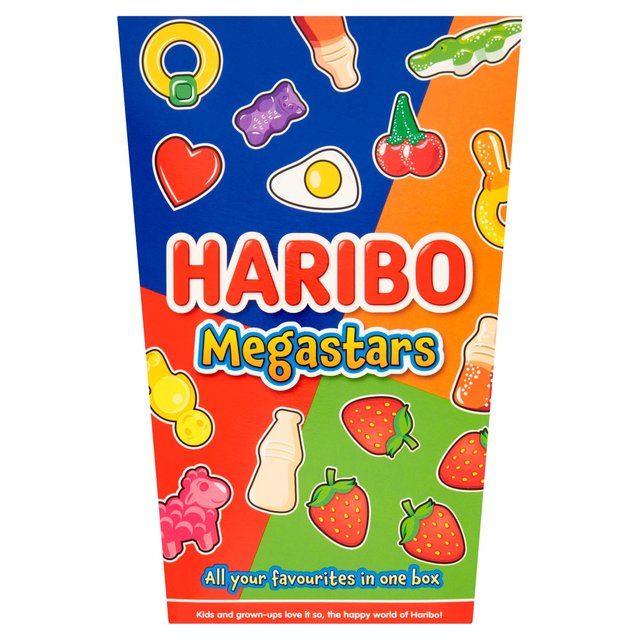 HARIBO Megastars Sweets Large Gift Box 800g