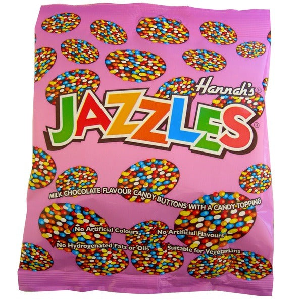 Hannahs Milk Chocolate Jazzles Bag 140g