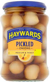 HAYWARD'S MEDIUM & TANGY PICKLED ONIONS 400g