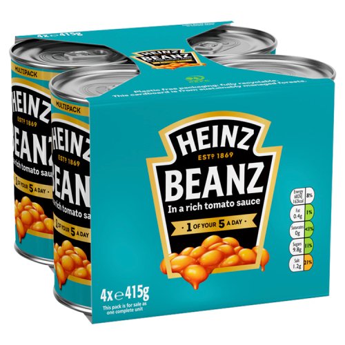 Heinz Baked Beans 4 Pack