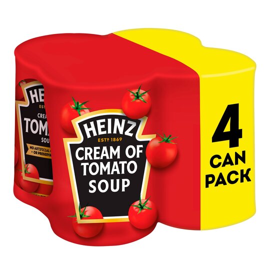 Heinz Cream Of Tomato Soup 4 X 400g