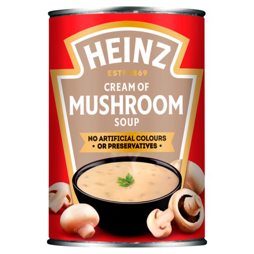 Heinz Mushroom Soup 400g low date