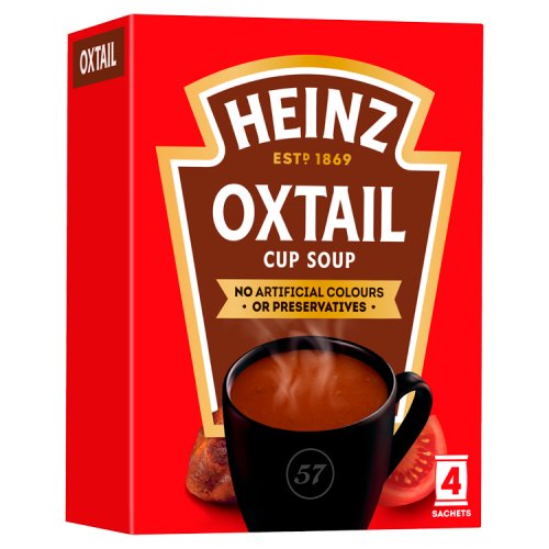 Heinz Oxtail Cup a Soup 4 Pack
