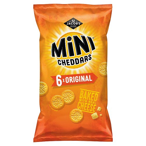 Jacobs Mini Cheddars 6 Pack 138g