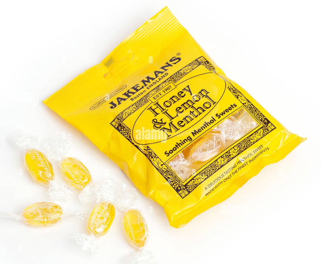 Jakemans Honey & Lemon Menthol 73g