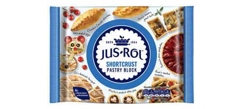 Jus-Rol Shortcrust Pastry Sheets 2 Pack 640g