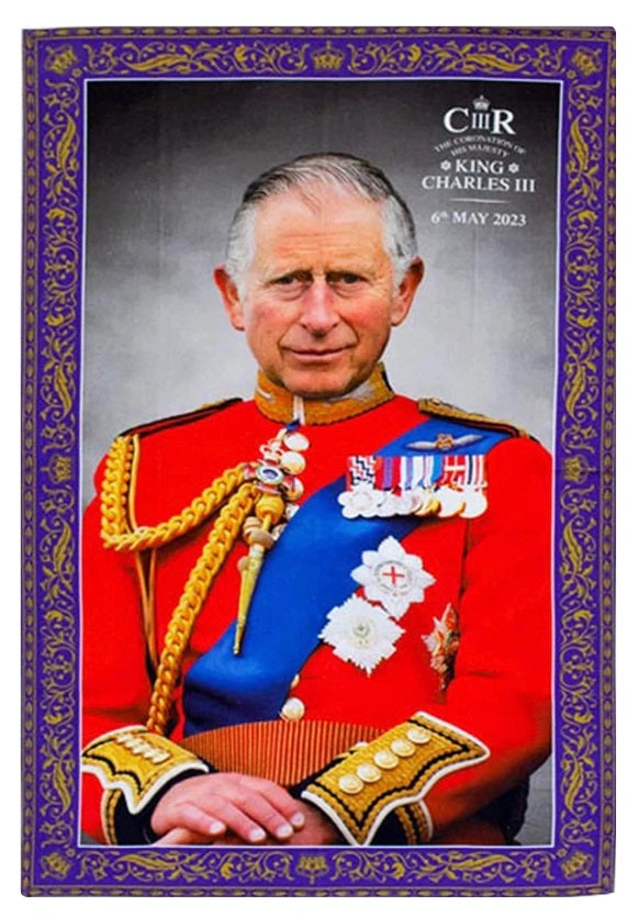 King Charles III Coronation Tea Towel