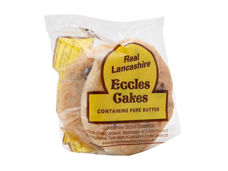 Lancashire Real Eccles Cakes 2 Pack