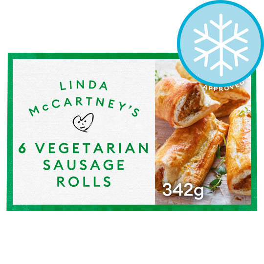 Linda Mccartney 6 Vegetarian Sausage Rolls 342g Coming Soon